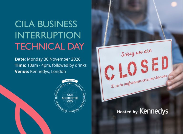 CILA Business Interruption Technical Day 2026