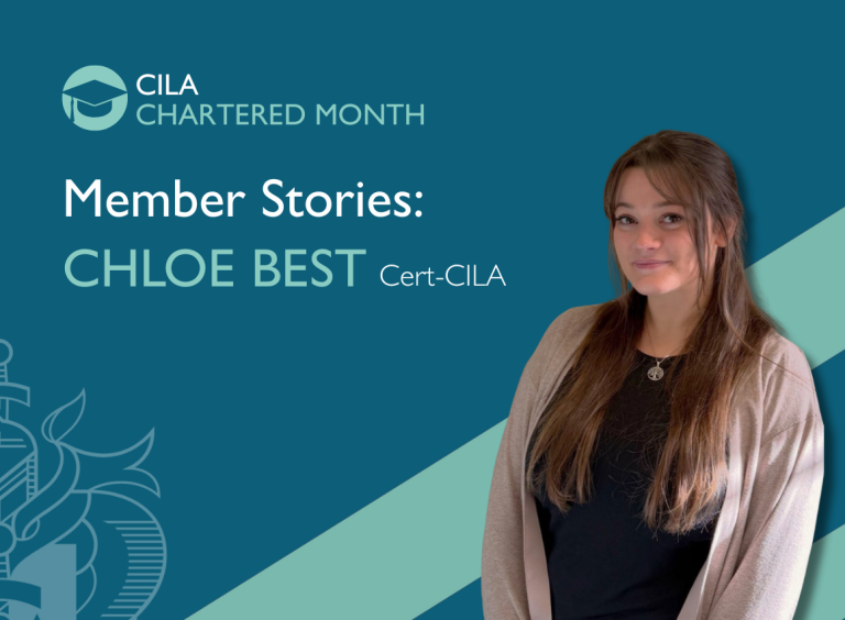 Chartered Month Member Stories: Gaining Confidence Through the CILA Certificate